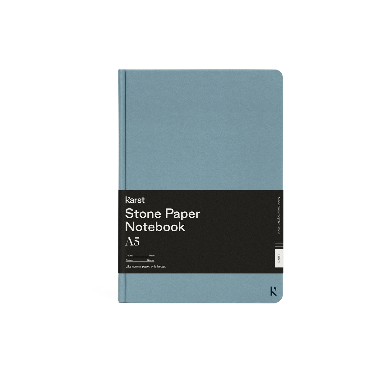 Karst Stone Paper Hardcover Notebook in Glacier
