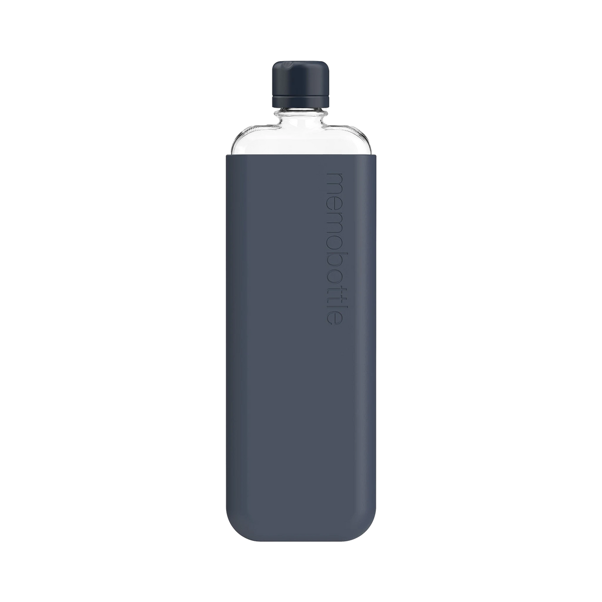 Memobottle Slim in Midnight Blue — custom branded by Motive