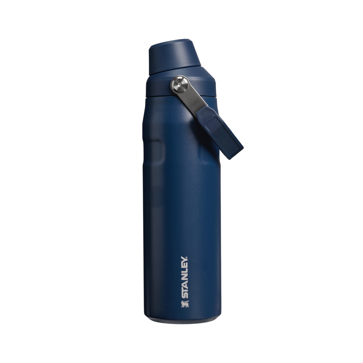 Stanley IceFlow Bottle with Fast Flow Lid in Navy — custom branded by Motive
