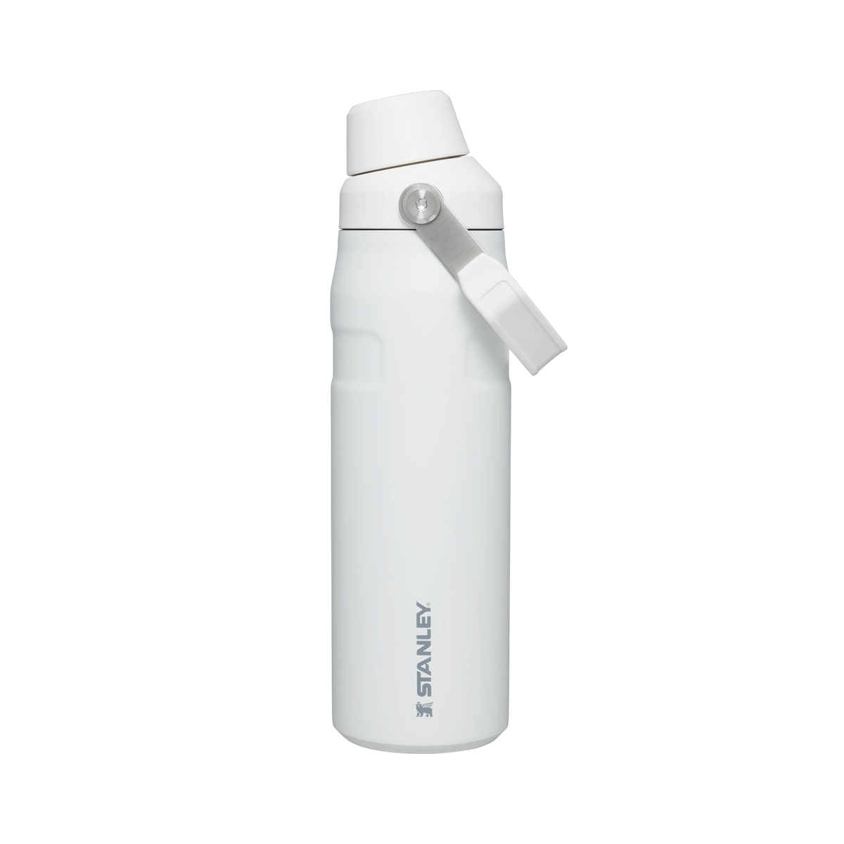 Stanley IceFlow Bottle with Fast Flow Lid in Polar — custom branded by Motive