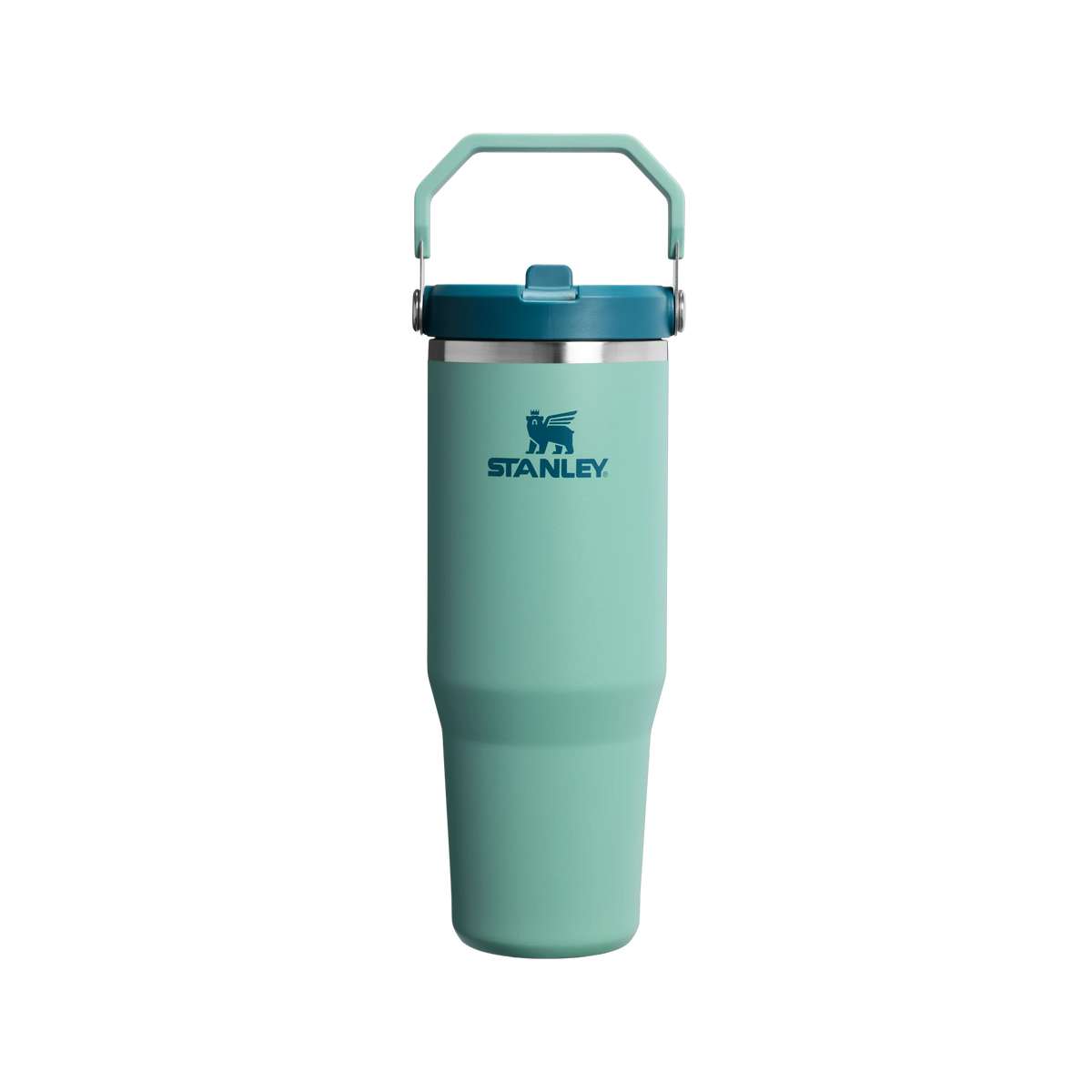 Stanley IceFlow 2.0 Flip Straw Tumbler in Spring Green — custom branded by Motive