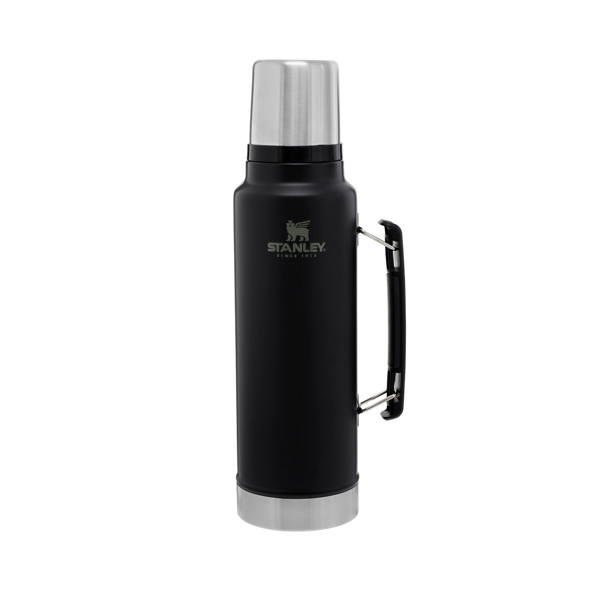 Stanley Classic Legendary Bottle in Black — custom branded by Motive