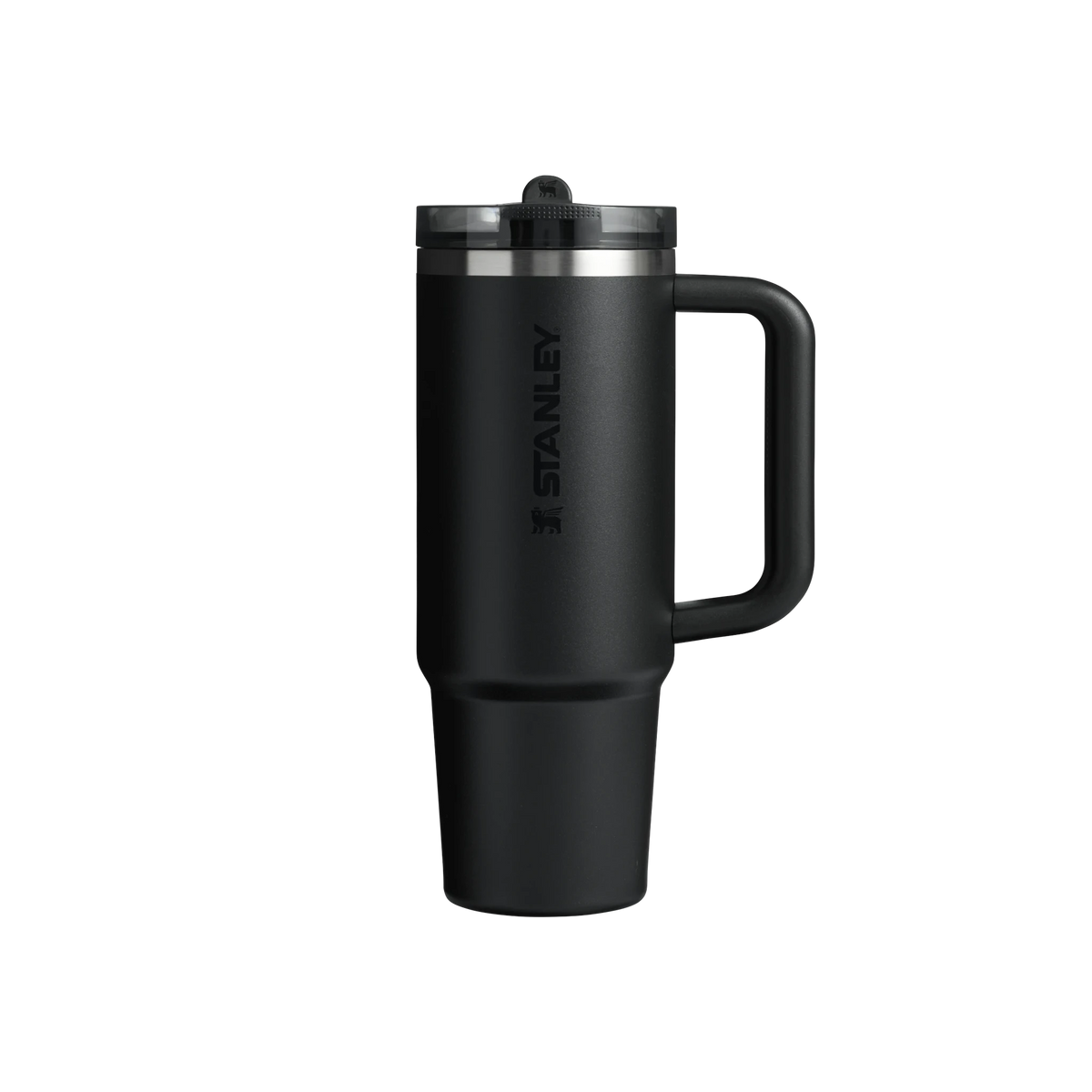 Stanley Quencher ProTour Flip Straw Tumbler in Black — custom branded by Motive
