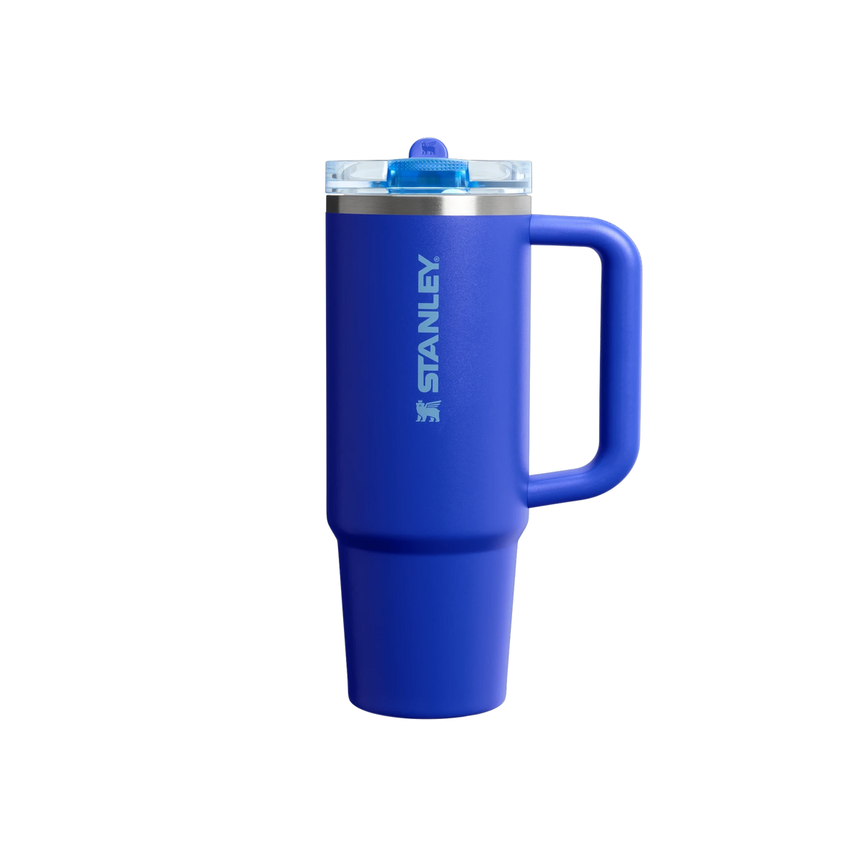 Stanley Quencher ProTour Flip Straw Tumbler in Cobalt — custom branded by Motive