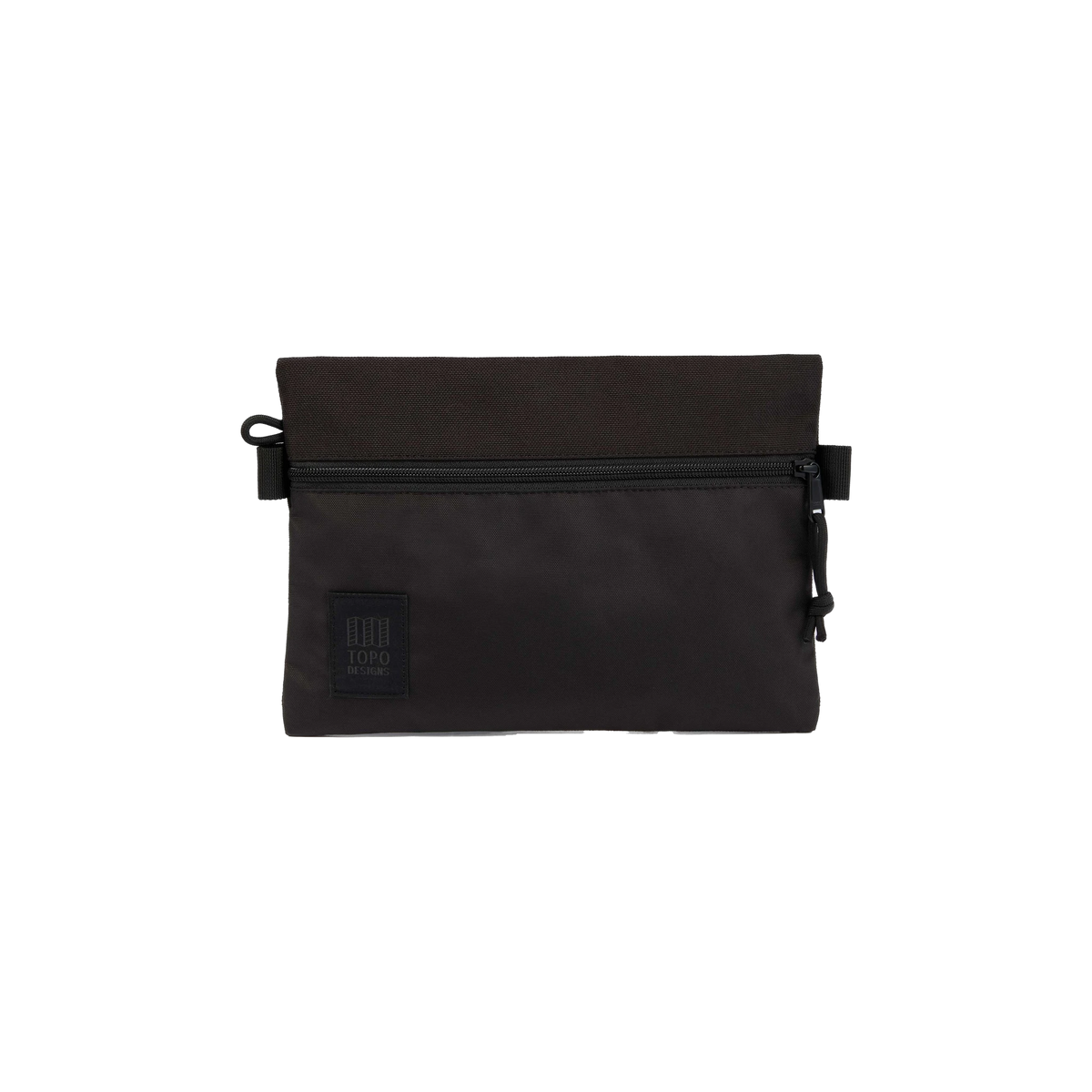 Topo Designs Accessory Bag in Black — custom branded by Motive