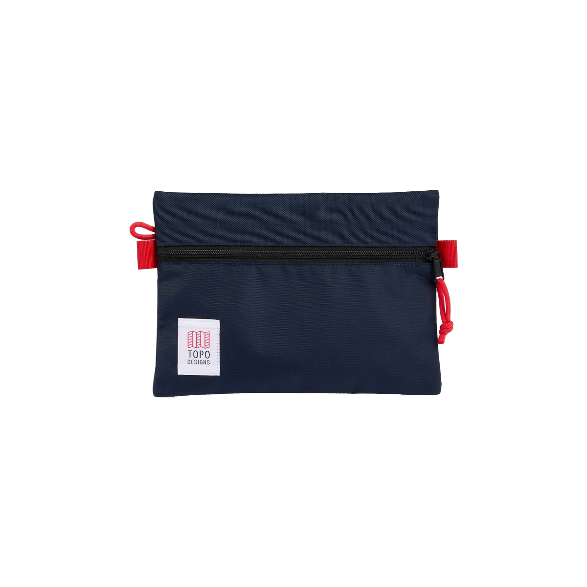 Topo Designs Accessory Bag in Navy — custom branded by Motive