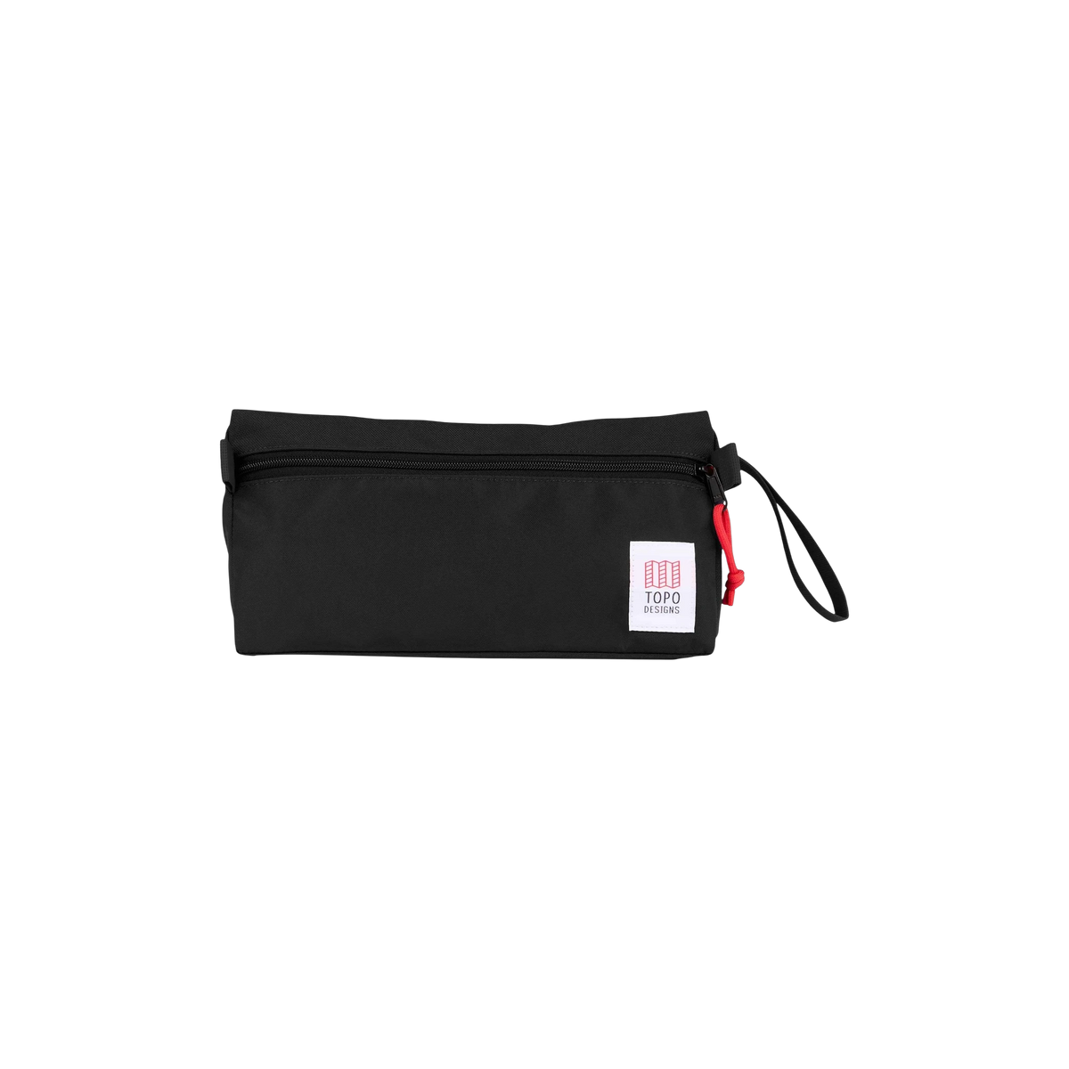 Topo Designs Dopp Kit in Black — custom branded by Motive