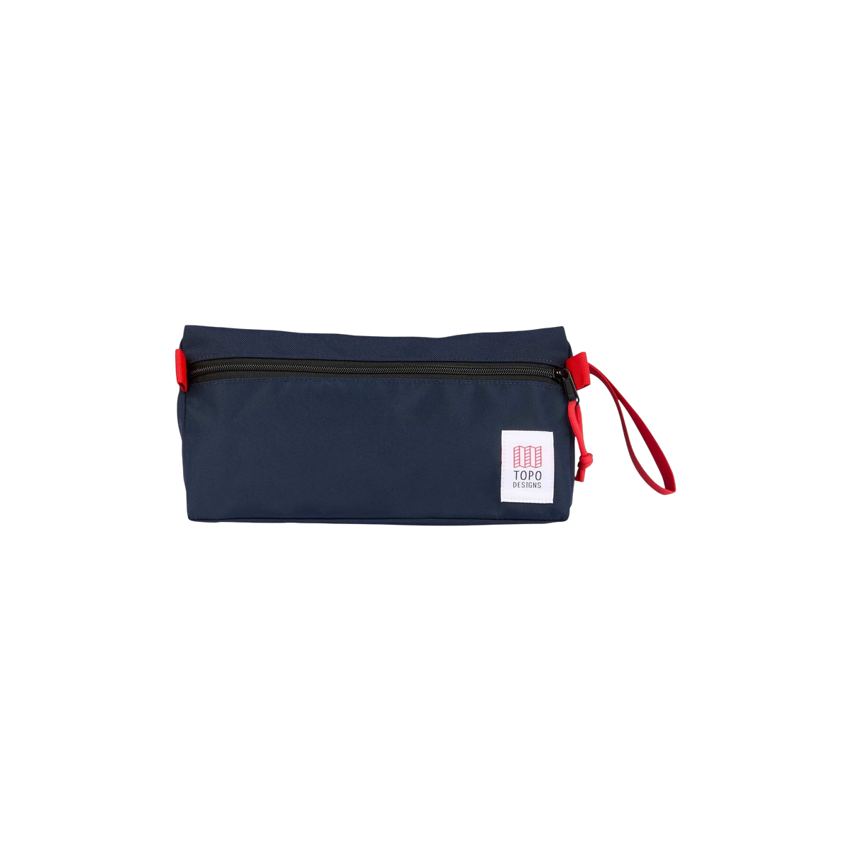 Topo Designs Dopp Kit in Navy — custom branded by Motive