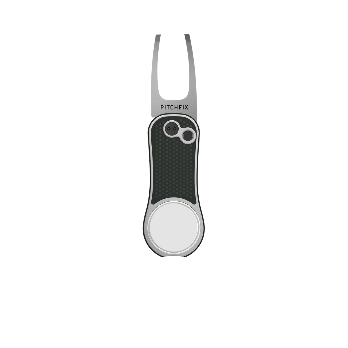 PitchFix Hybrid 2.0 Divot Tool in Black — custom branded by Motive