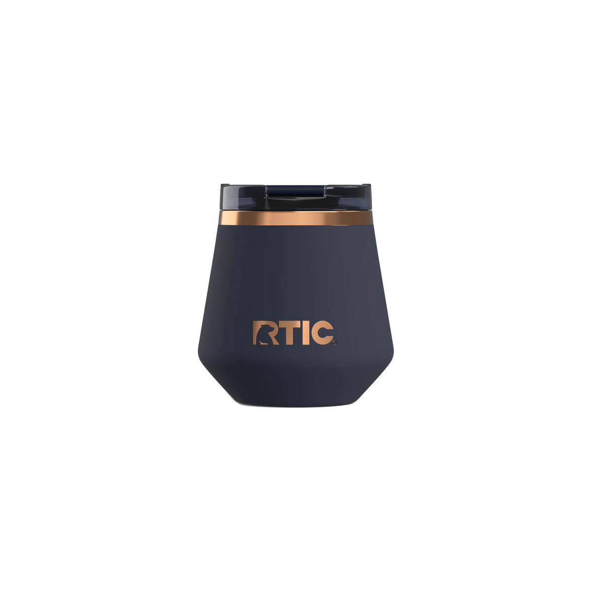 RTIC Happy Hour Lowball Tumbler in Dark Midnight Dust — custom branded by Motive