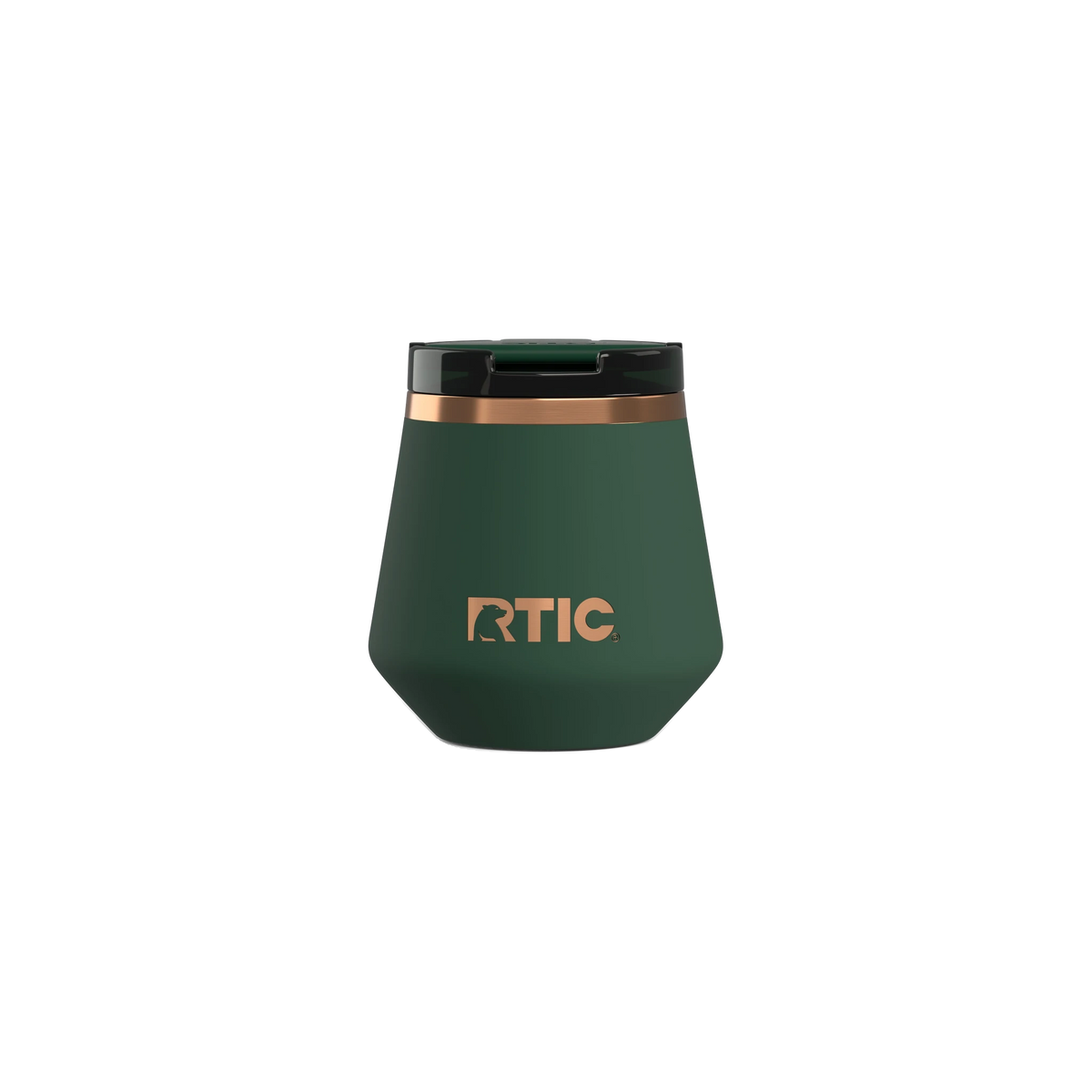 RTIC Happy Hour Lowball Tumbler in Dark Pine — custom branded by Motive