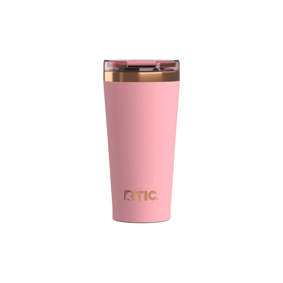 RTIC Happy Hour Pint Tumbler in Rosewater — custom branded by Motive