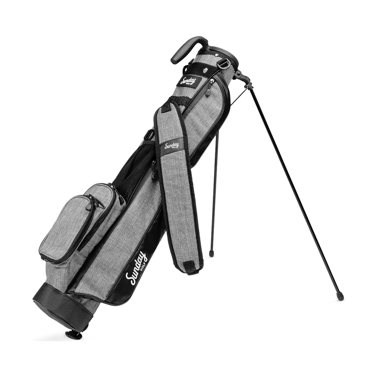 Sunday Golf Loma Bag in Heather Gray — custom branded by Motive