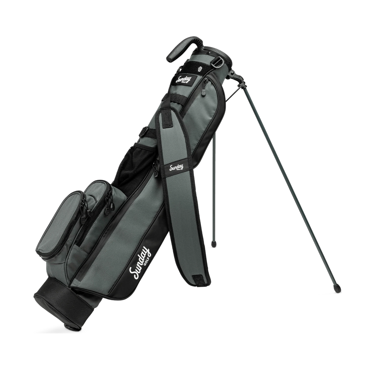 Sunday Golf Loma Bag in Midnight Green — custom branded by Motive