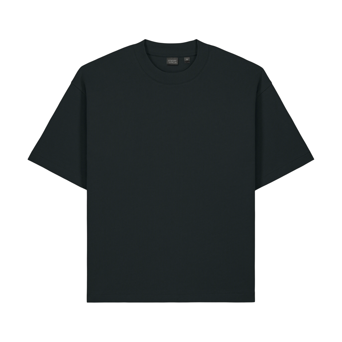 Stanley/Stella Asher Tee in Black — custom branded by Motive
