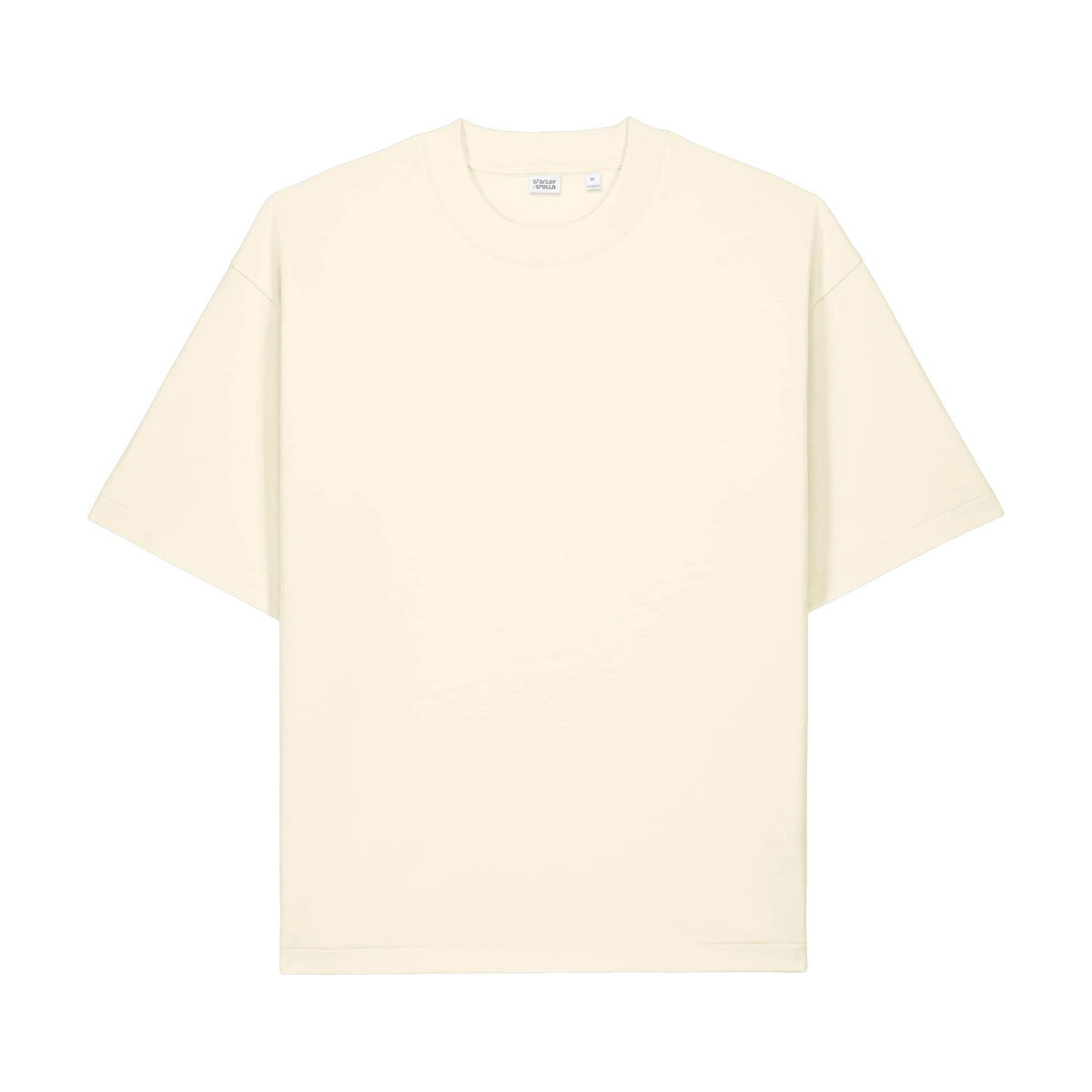 Stanley/Stella Asher Tee in Cream — custom branded by Motive