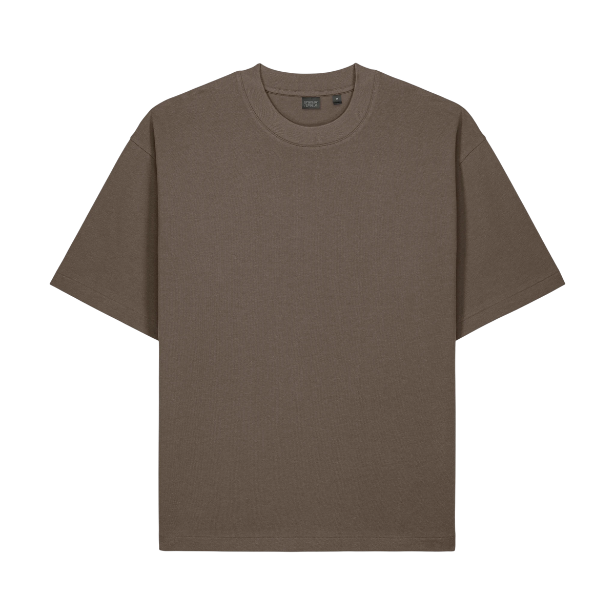Stanley/Stella Asher Tee in Mocha — custom branded by Motive
