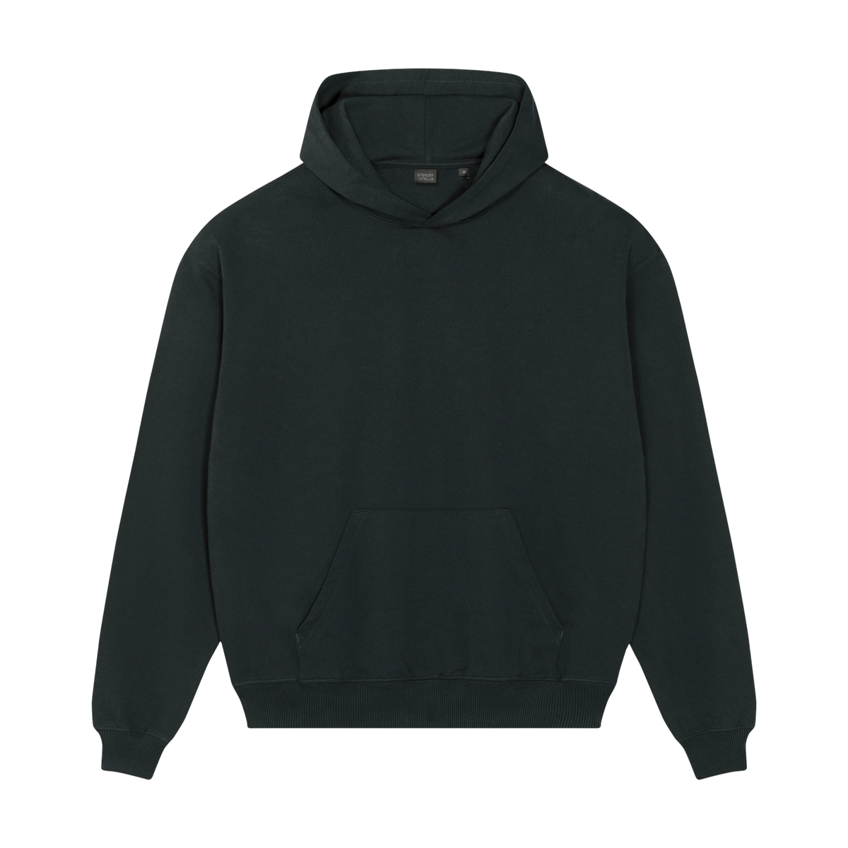 Stanley/Stella Cooper Dry Hoodie in Black — custom branded by Motive