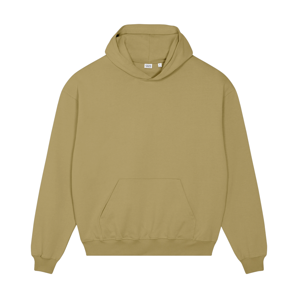 Stanley/Stella Cooper Dry Hoodie in Faded Olive — custom branded by Motive