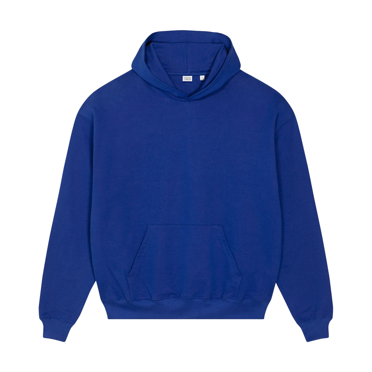 Stanley/Stella Cooper Dry Hoodie in Worker Blue — custom branded by Motive