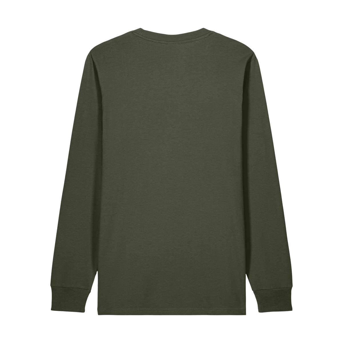 Stanley/Stella Creator 2.0 Long Sleeve Tee in Khaki Green — custom branded by Motive