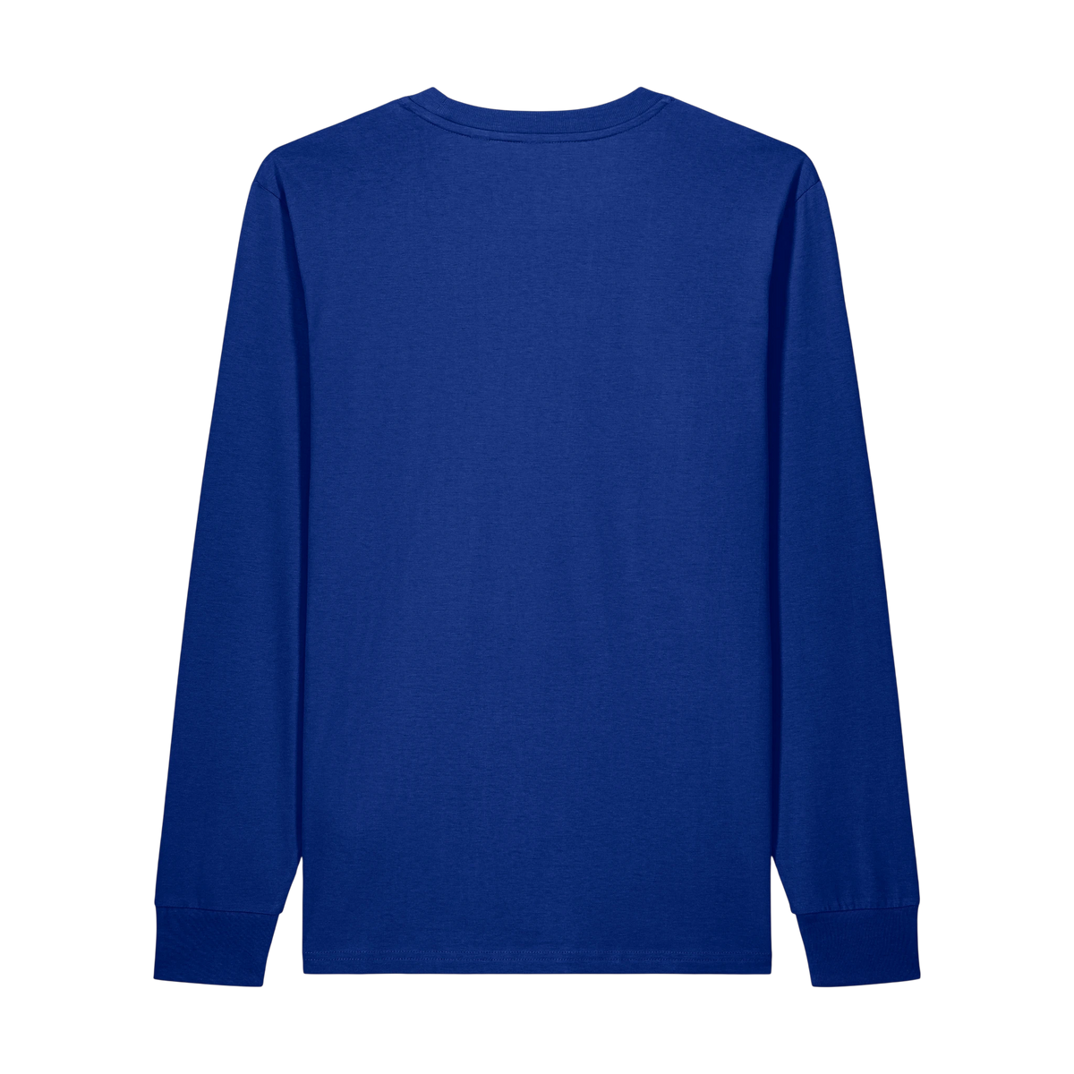 Stanley/Stella Creator 2.0 Long Sleeve Tee in Worker Blue — custom branded by Motive