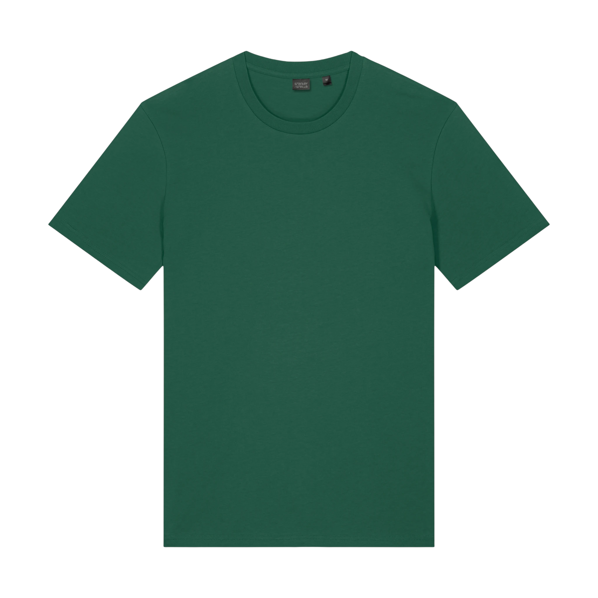 Stanley/Stella Crafter Tee in Bottle Green — custom branded by Motive