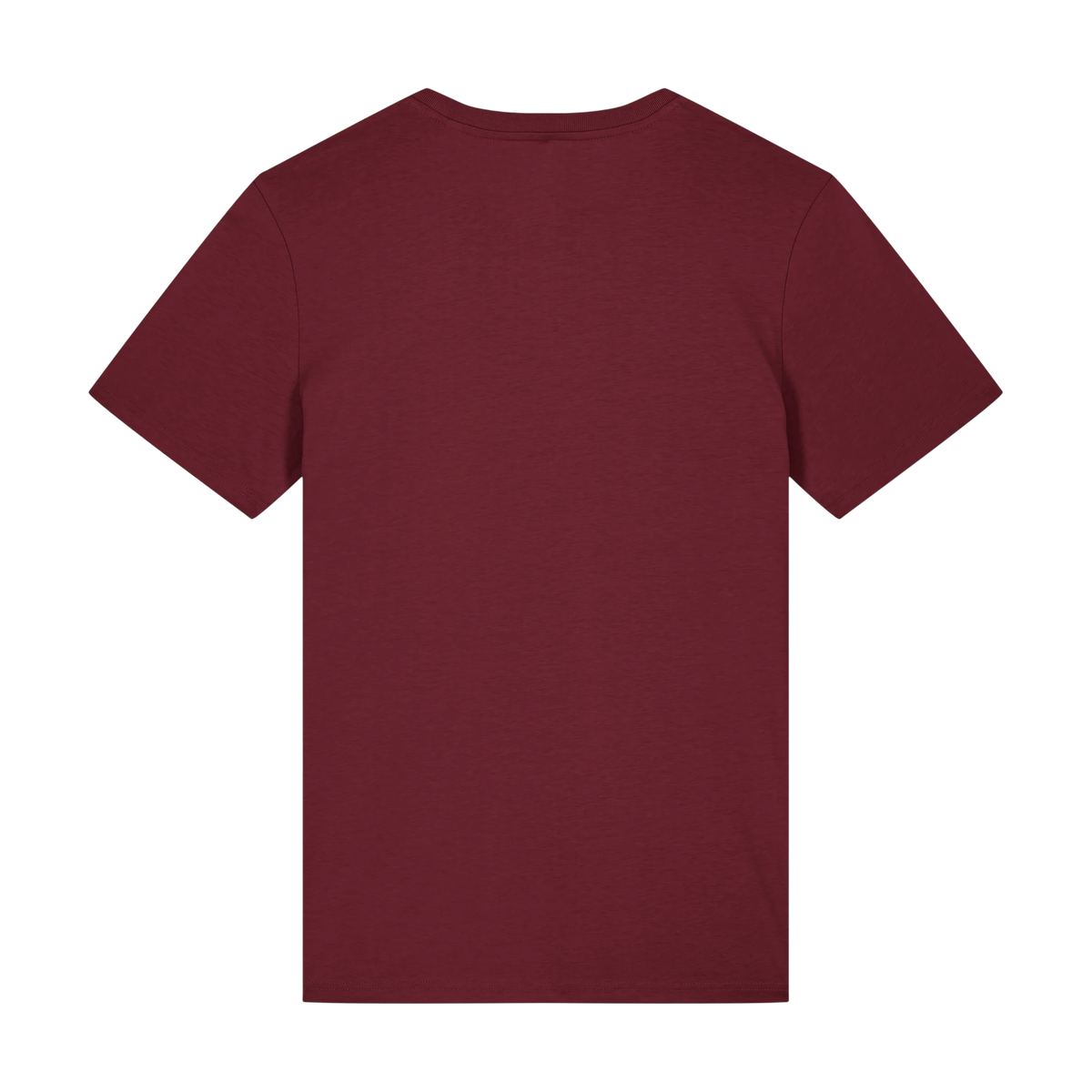 Stanley/Stella Crafter Tee in Burgundy — custom branded by Motive