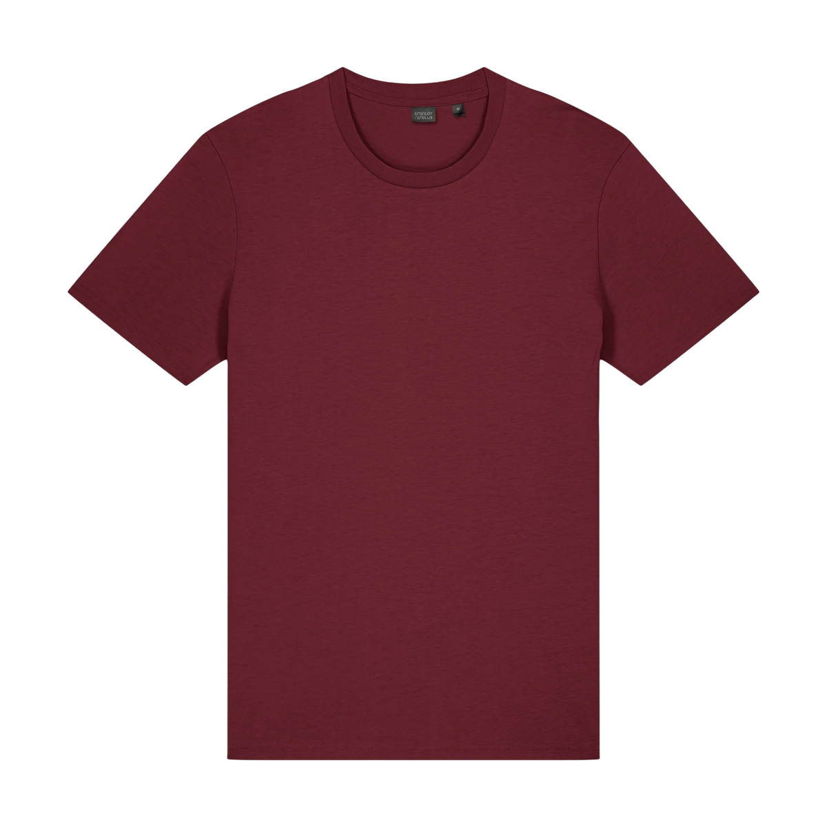 Stanley/Stella Crafter Tee in Burgundy — custom branded by Motive