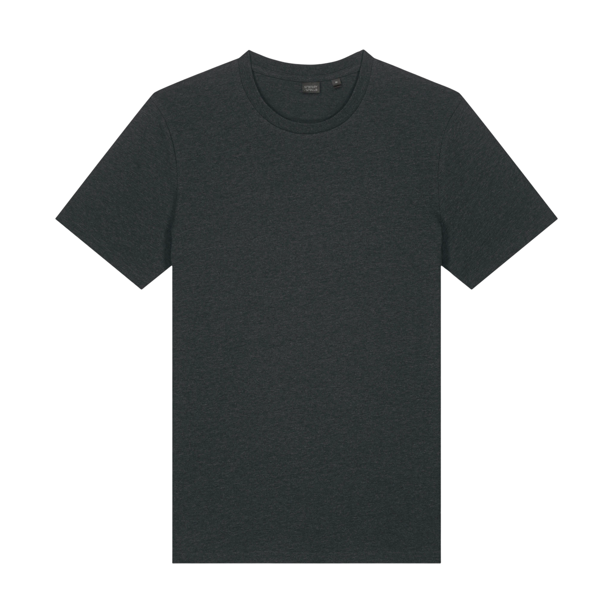 Stanley/Stella Crafter Tee in Dark Heather Grey — custom branded by Motive