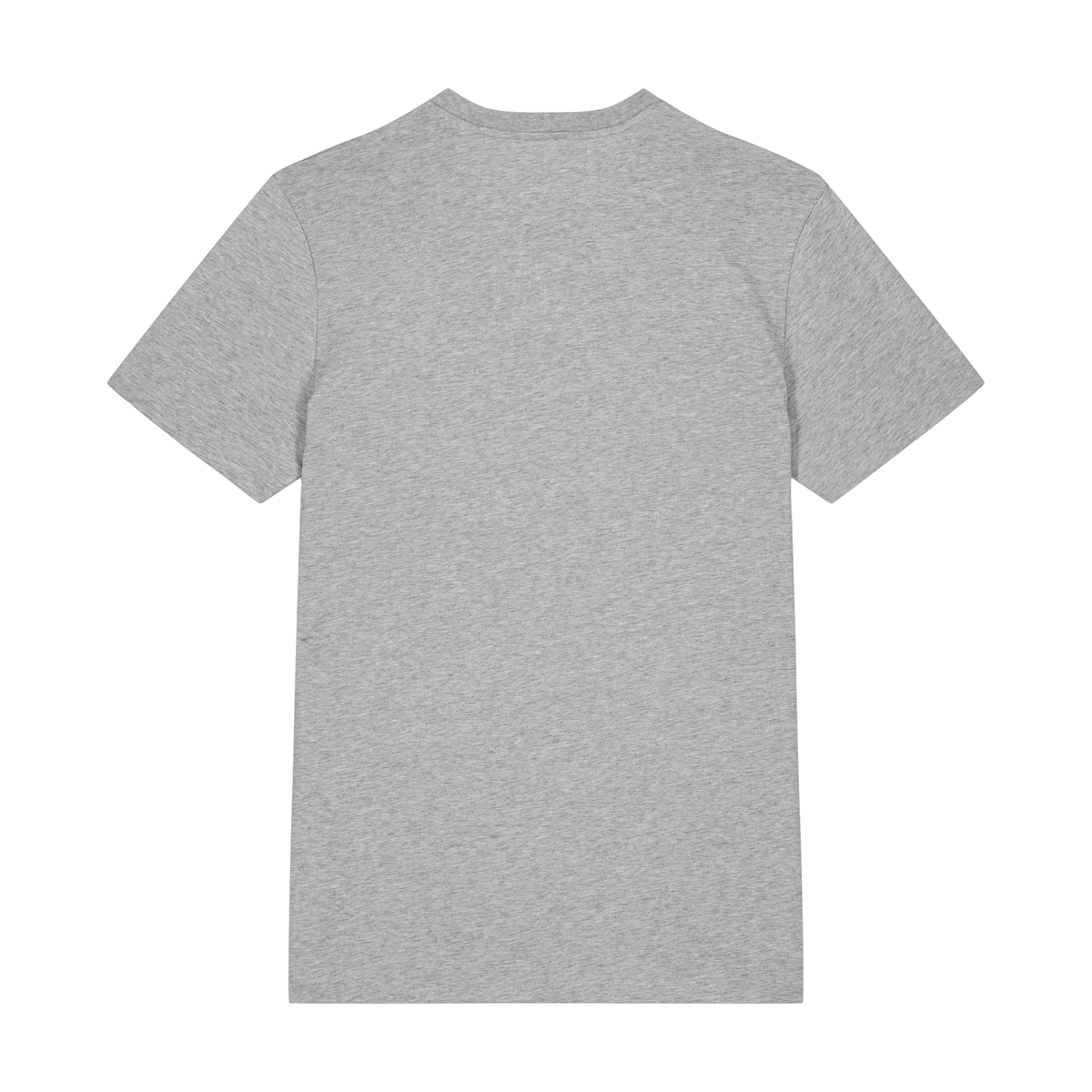 Stanley/Stella Crafter Tee in Heather Grey — custom branded by Motive