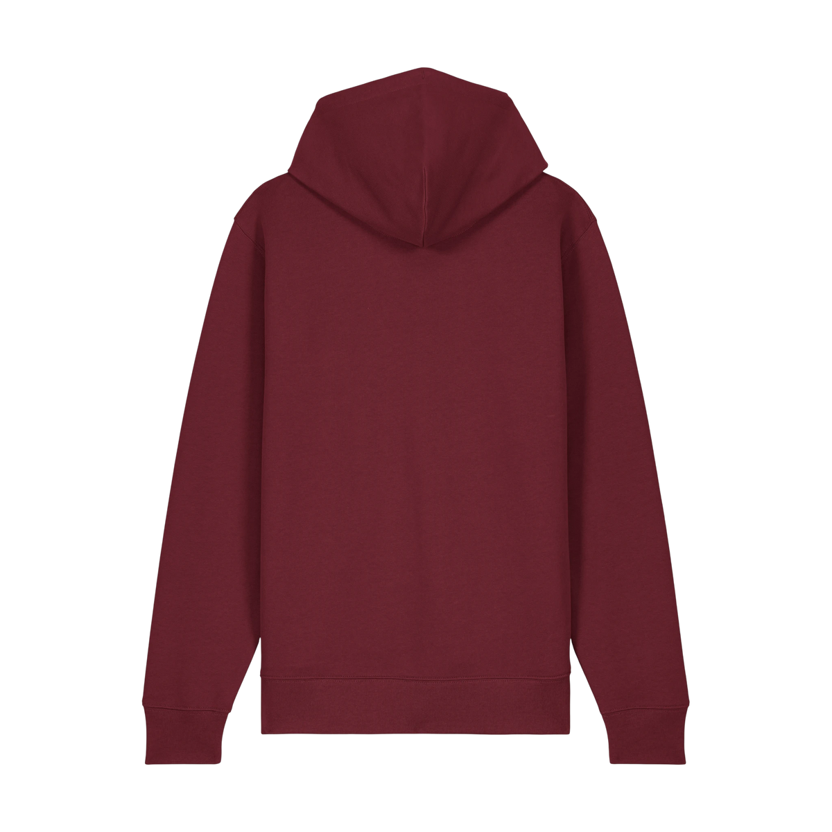 Stanley/Stella Cultivator 2.0 Zip Hoodie in Burgundy — custom branded by Motive