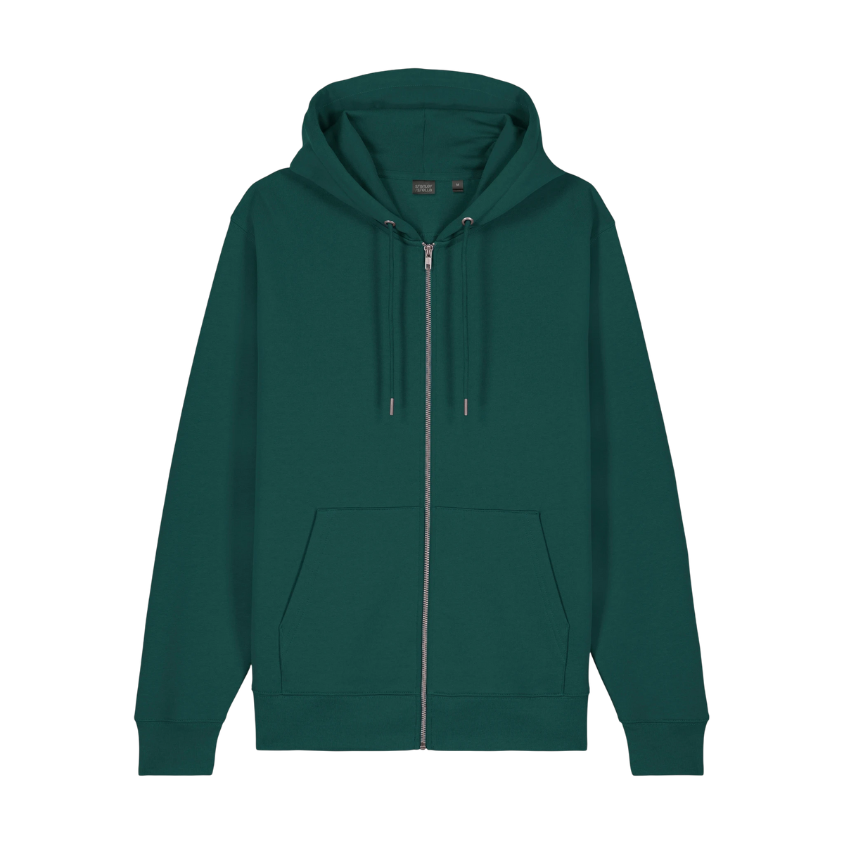 Stanley/Stella Cultivator 2.0 Zip Hoodie in Glazed Green — custom branded by Motive