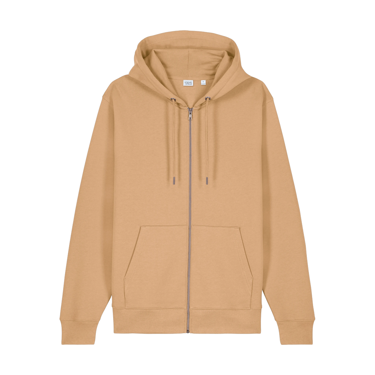 Stanley/Stella Cultivator 2.0 Zip Hoodie in Latte — custom branded by Motive