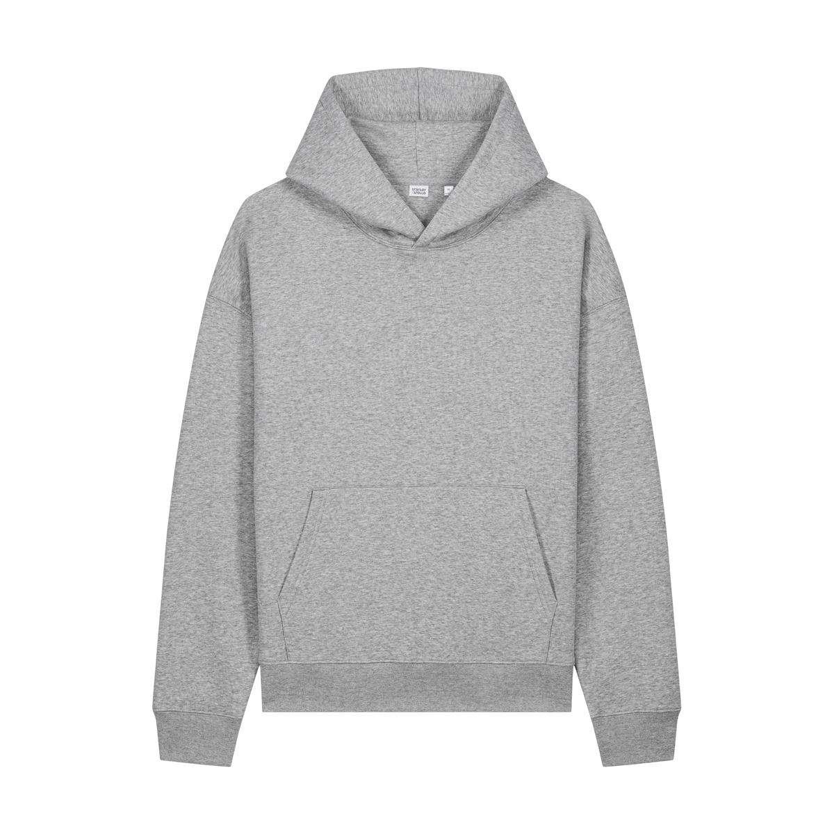 Stanley/Stella Chaser Hoodie in Heather Grey — custom branded by Motive