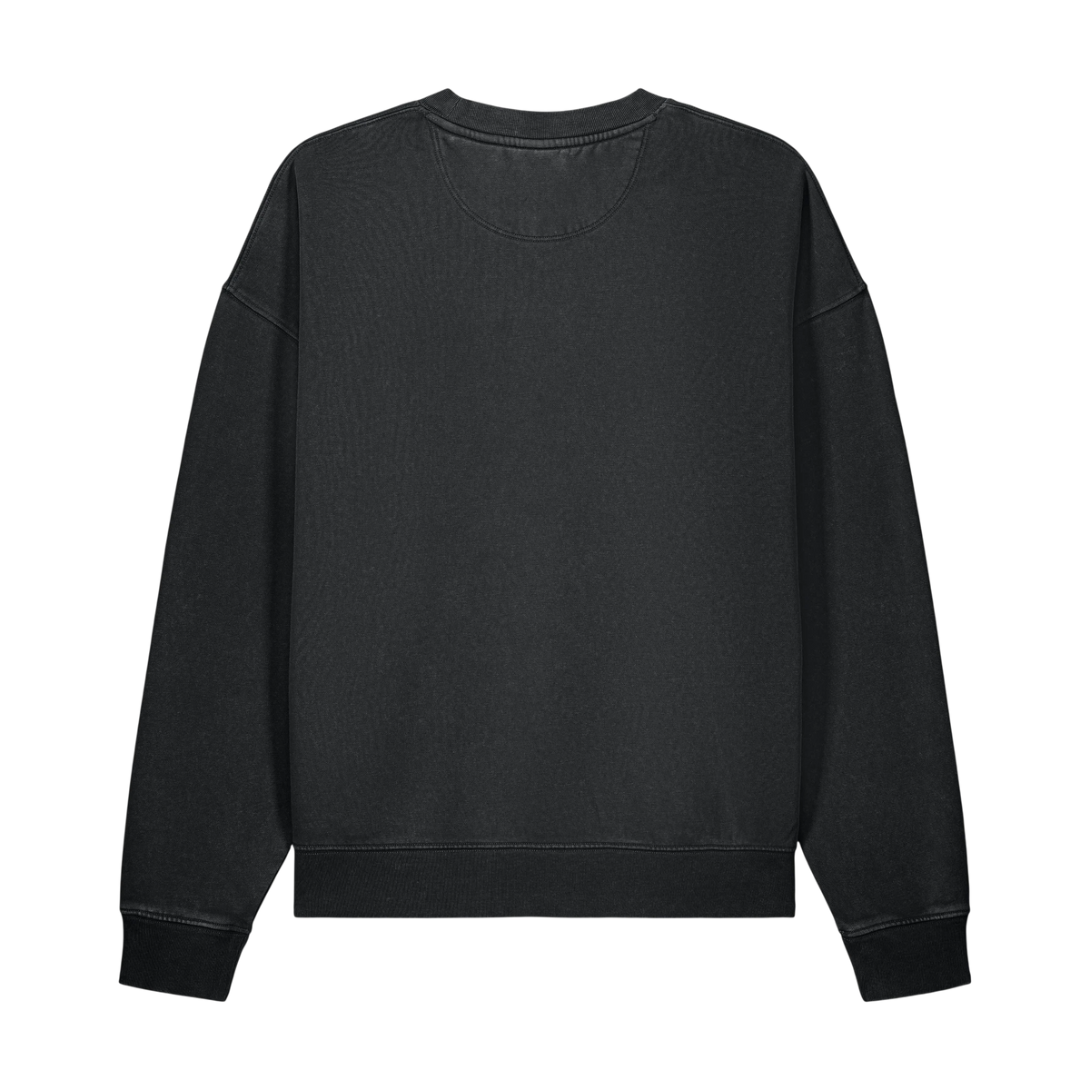 Stanley/Stella Easer Vintage Sweatshirt in G. Dyed Black Rock
