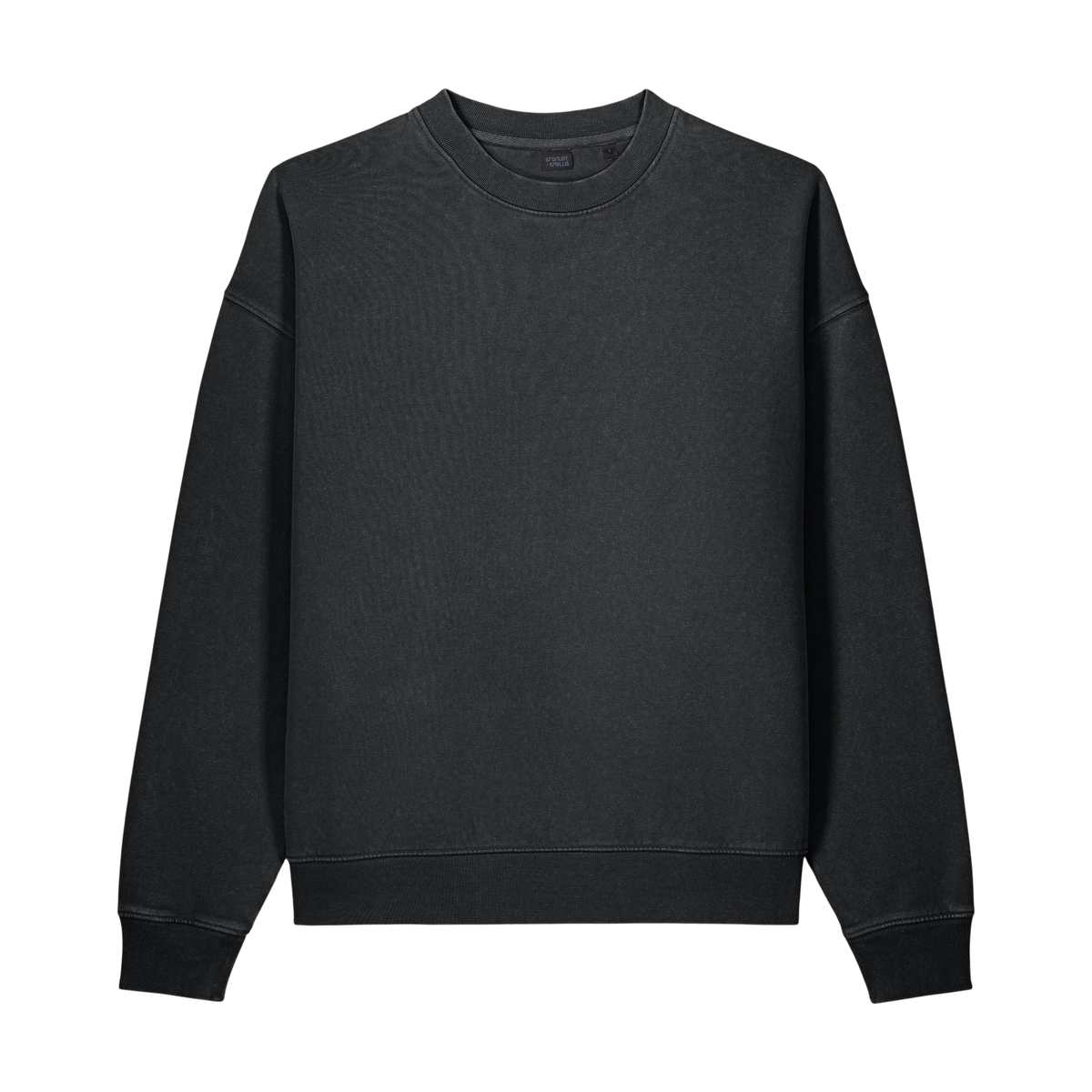 Stanley/Stella Easer Vintage Sweatshirt in G. Dyed Black Rock