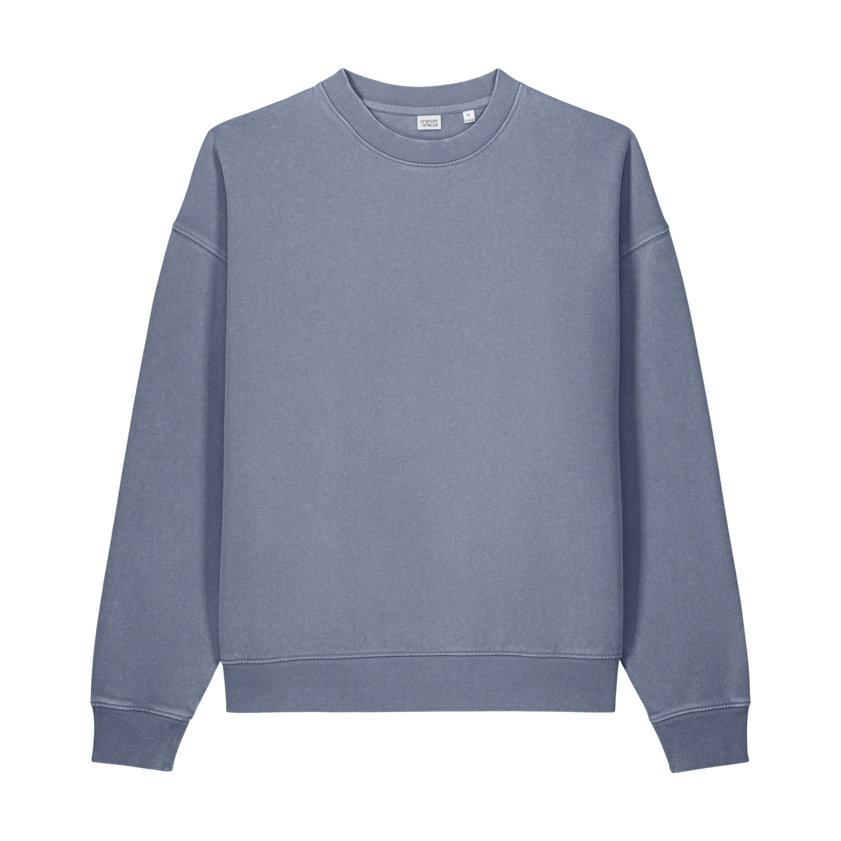 Stanley/Stella Easer Vintage Sweatshirt in G. Dyed Blue Grey — custom branded by Motive