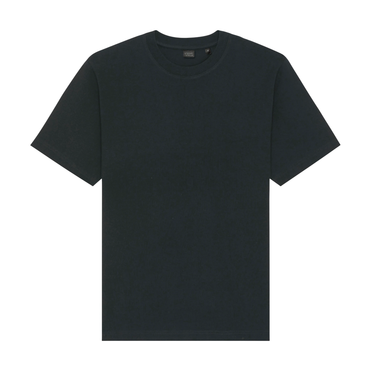 Stanley/Stella Freestyler Tee in Black — custom branded by Motive