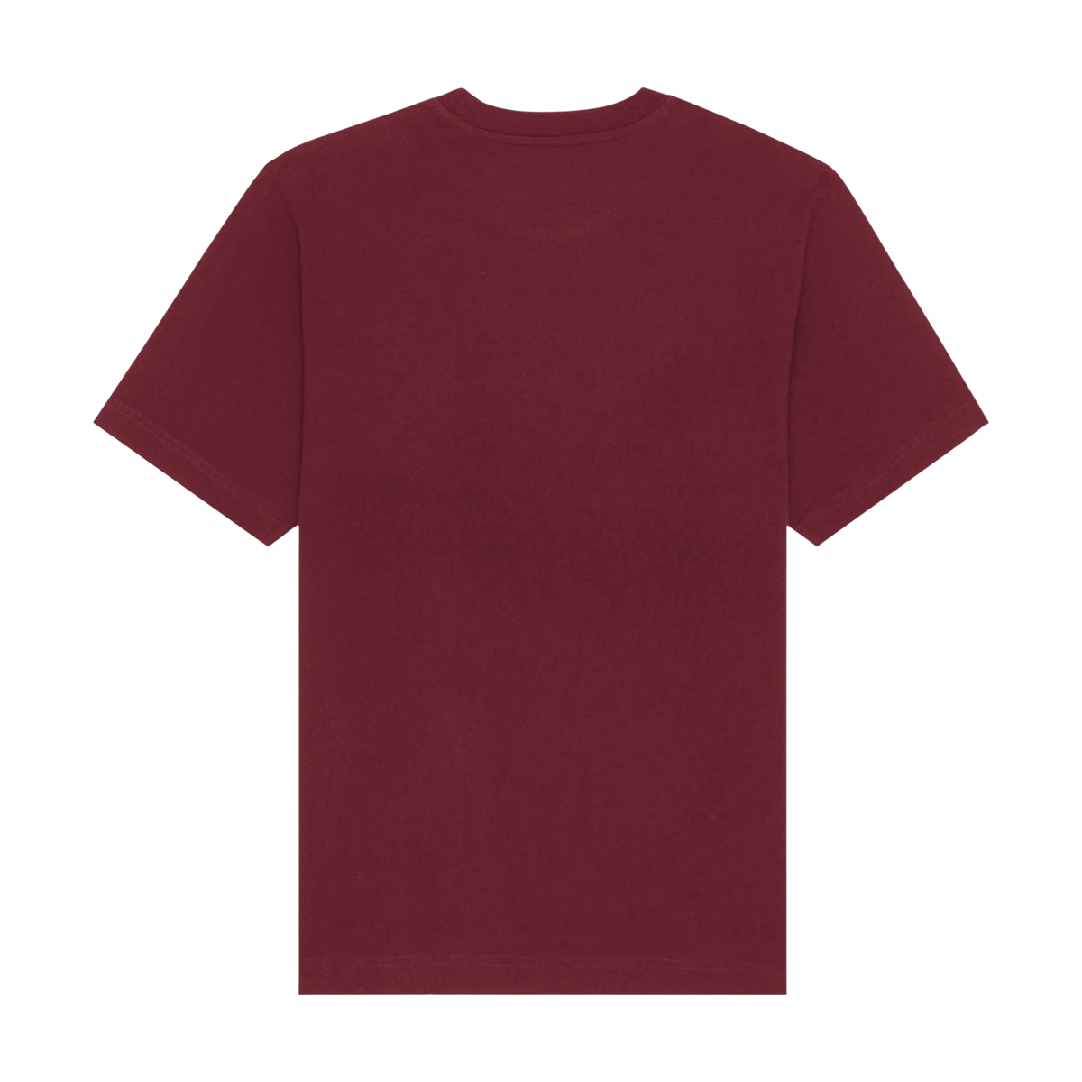 Stanley/Stella Freestyler Tee in Burgundy — custom branded by Motive