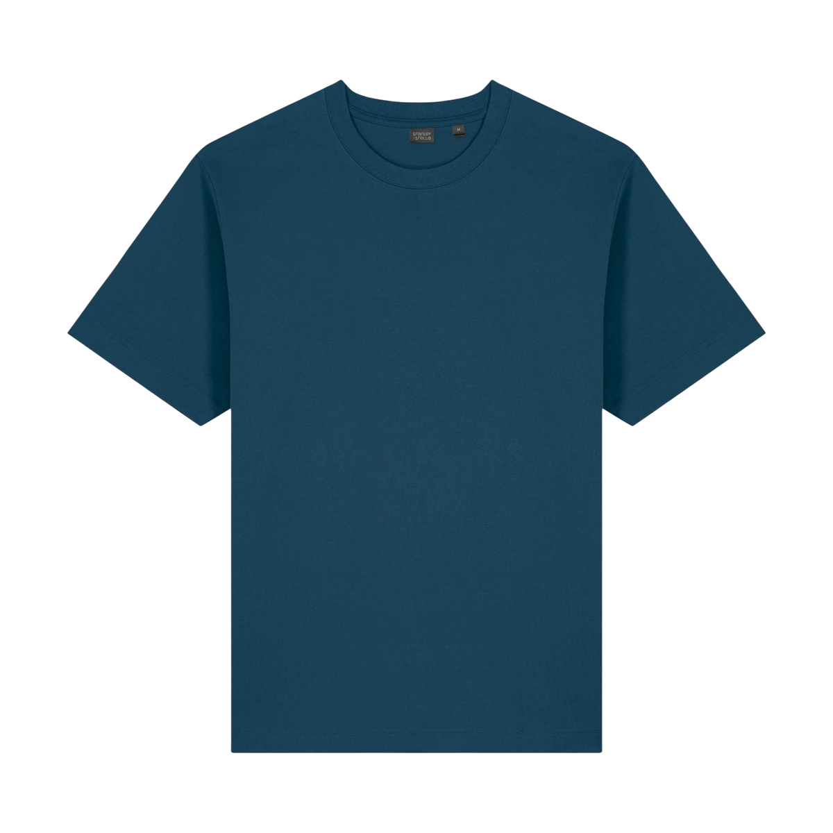 Stanley/Stella Freestyler Tee in Deep Teal — custom branded by Motive