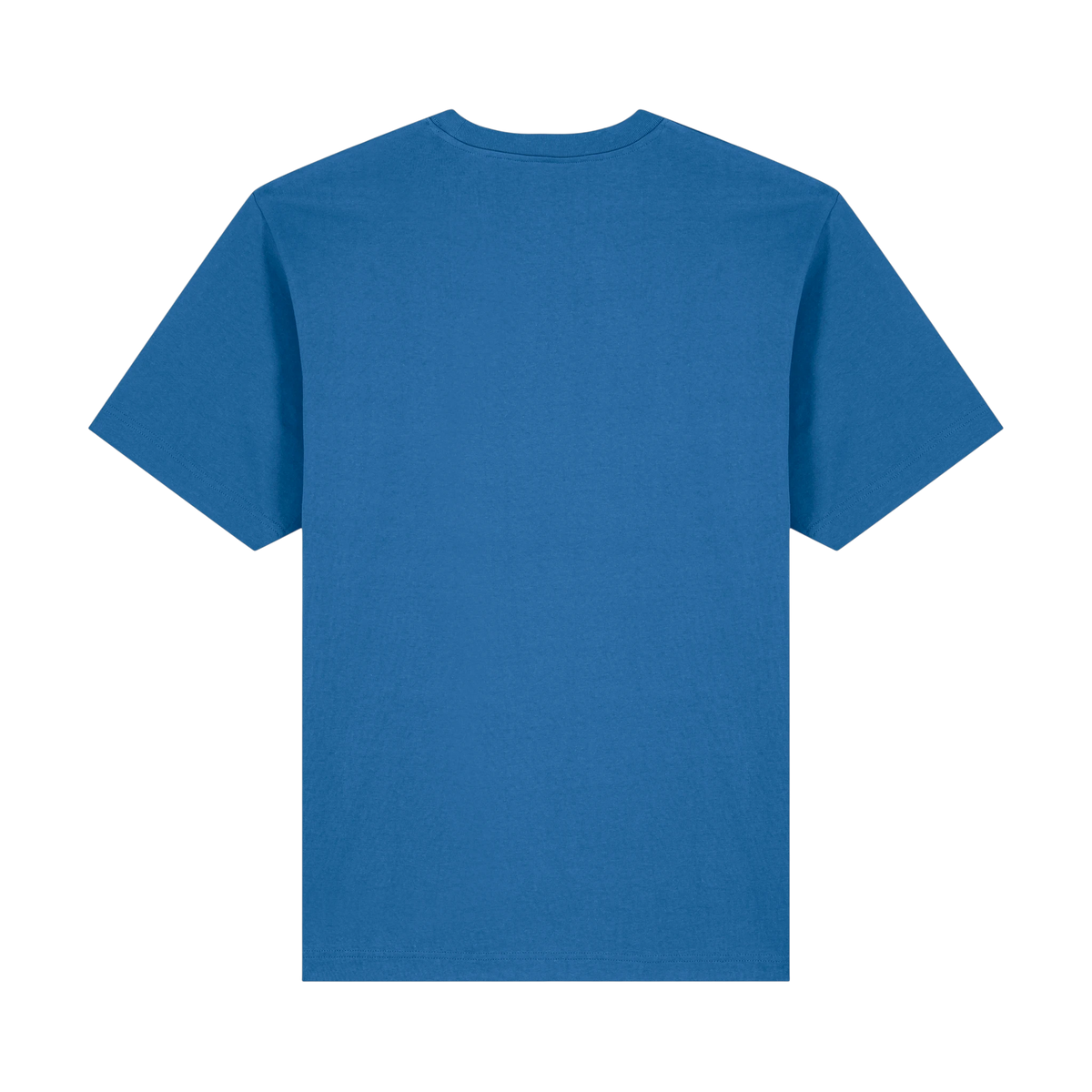 Stanley/Stella Freestyler Tee in Mindful Blue — custom branded by Motive
