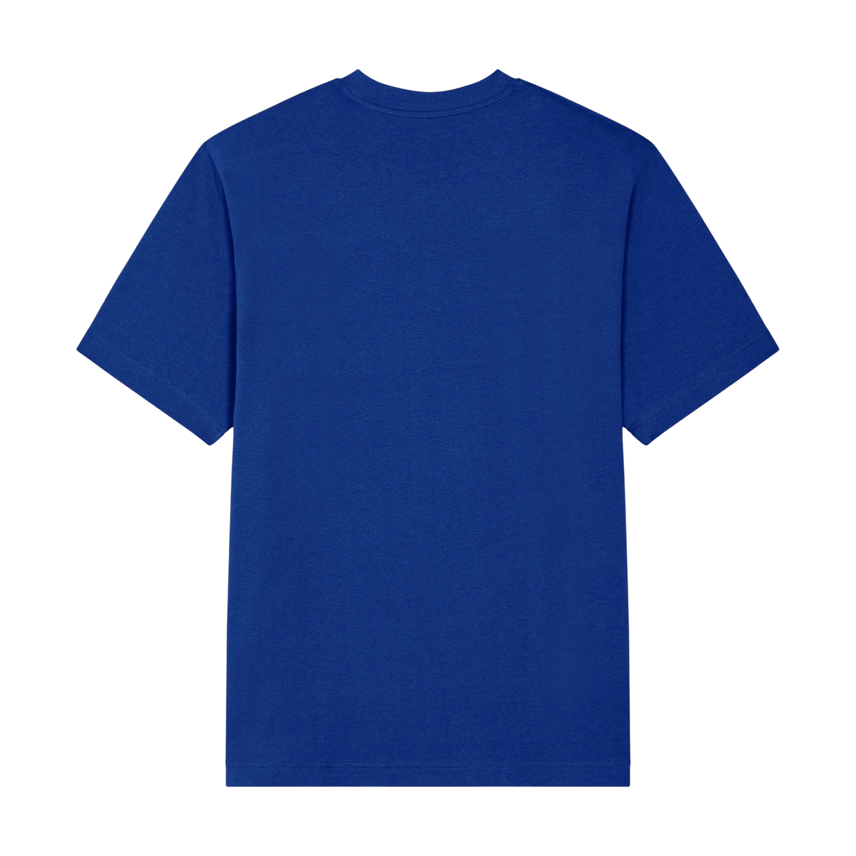 Stanley/Stella Freestyler Tee in Worker Blue — custom branded by Motive