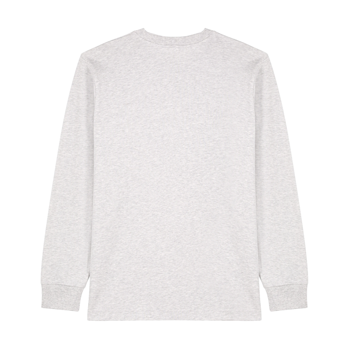 Stanley/Stella Freestyler Long Sleeve Tee in Cool Heather Grey — custom branded by Motive