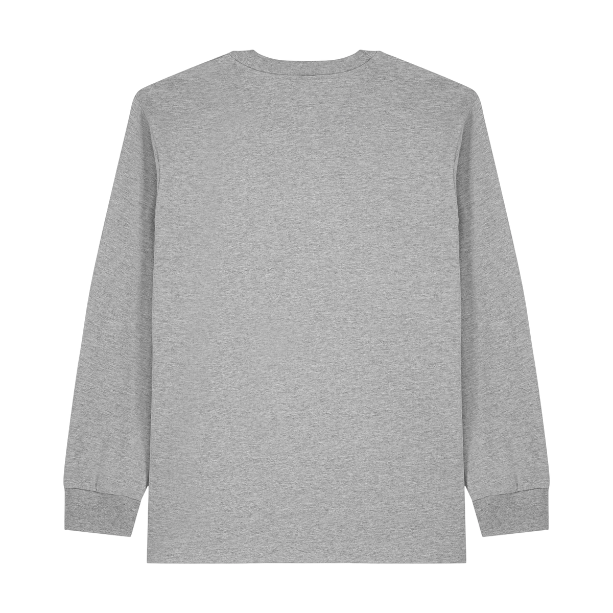 Stanley/Stella Freestyler Long Sleeve Tee in Heather Grey — custom branded by Motive