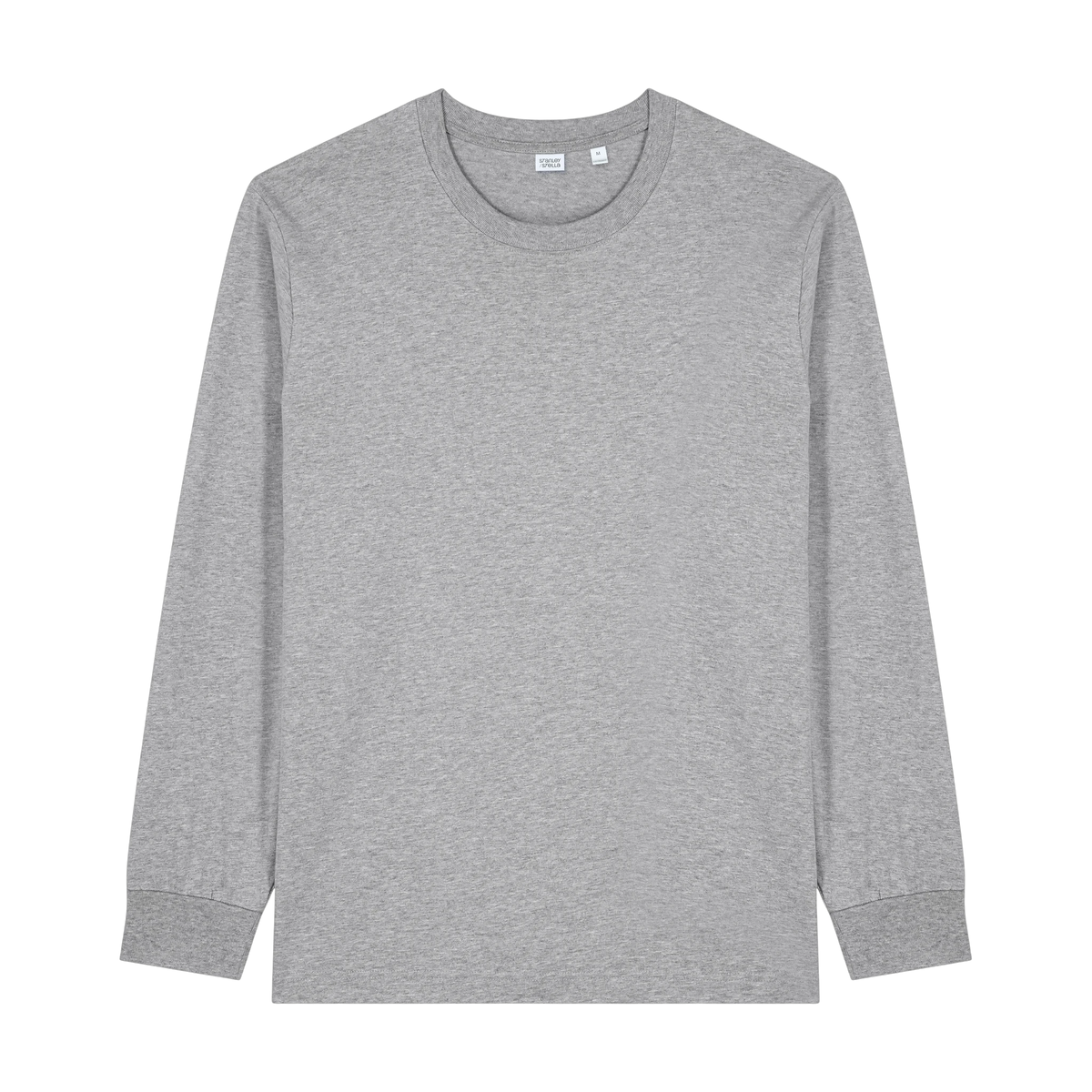 Stanley/Stella Freestyler Long Sleeve Tee in Heather Grey — custom branded by Motive