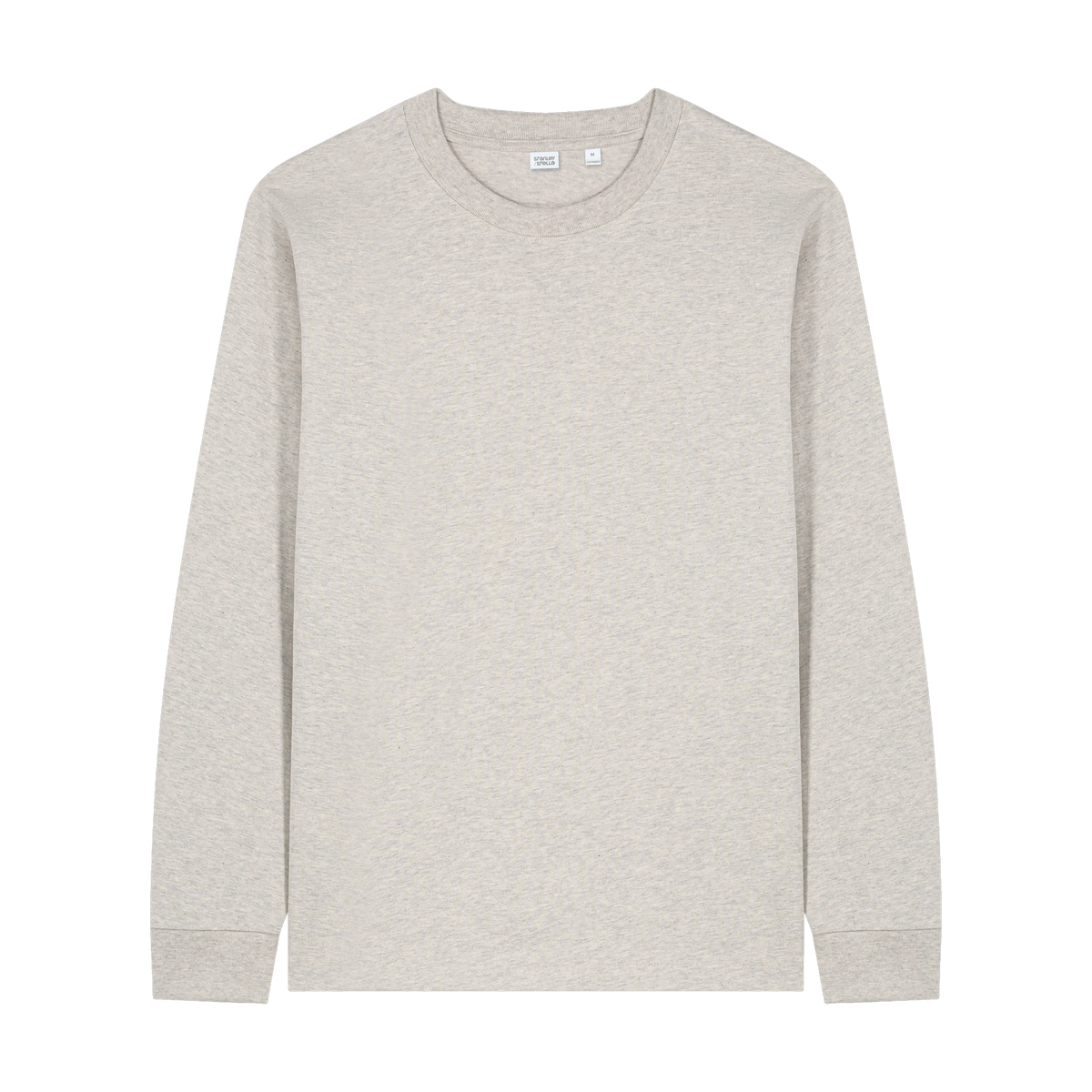 Stanley/Stella Freestyler Long Sleeve Tee in Heather Haze — custom branded by Motive