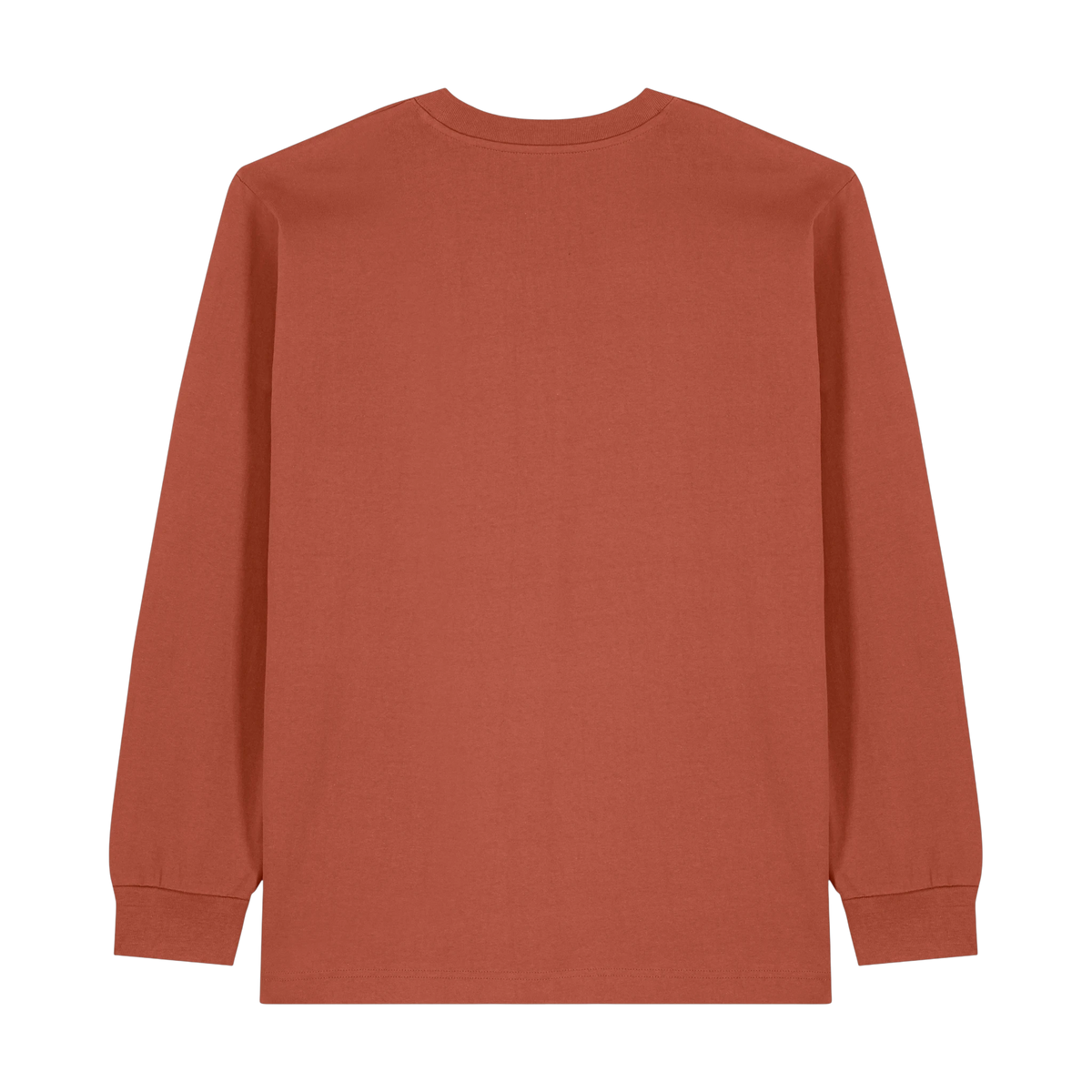 Stanley/Stella Freestyler Long Sleeve Tee in Heritage Brown — custom branded by Motive