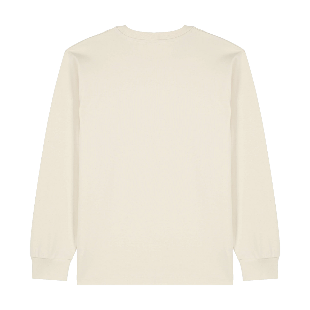 Stanley/Stella Freestyler Long Sleeve Tee in Natural Raw — custom branded by Motive