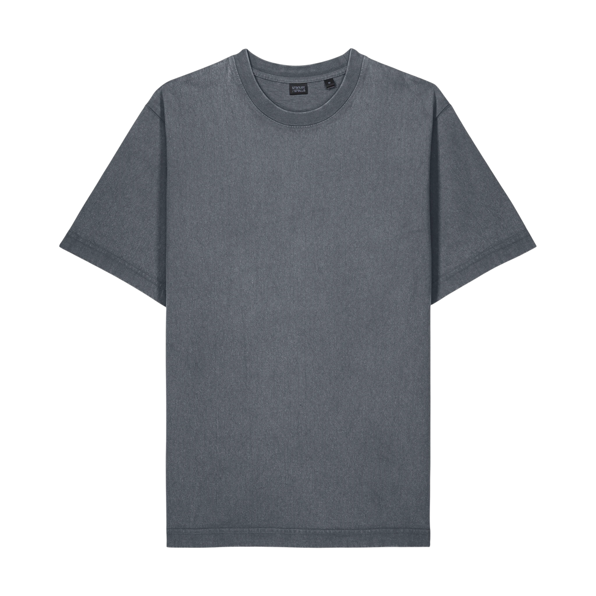 Stanley/Stella Freestyler Vintage Tee in G. Dyed Anthracite — custom branded by Motive